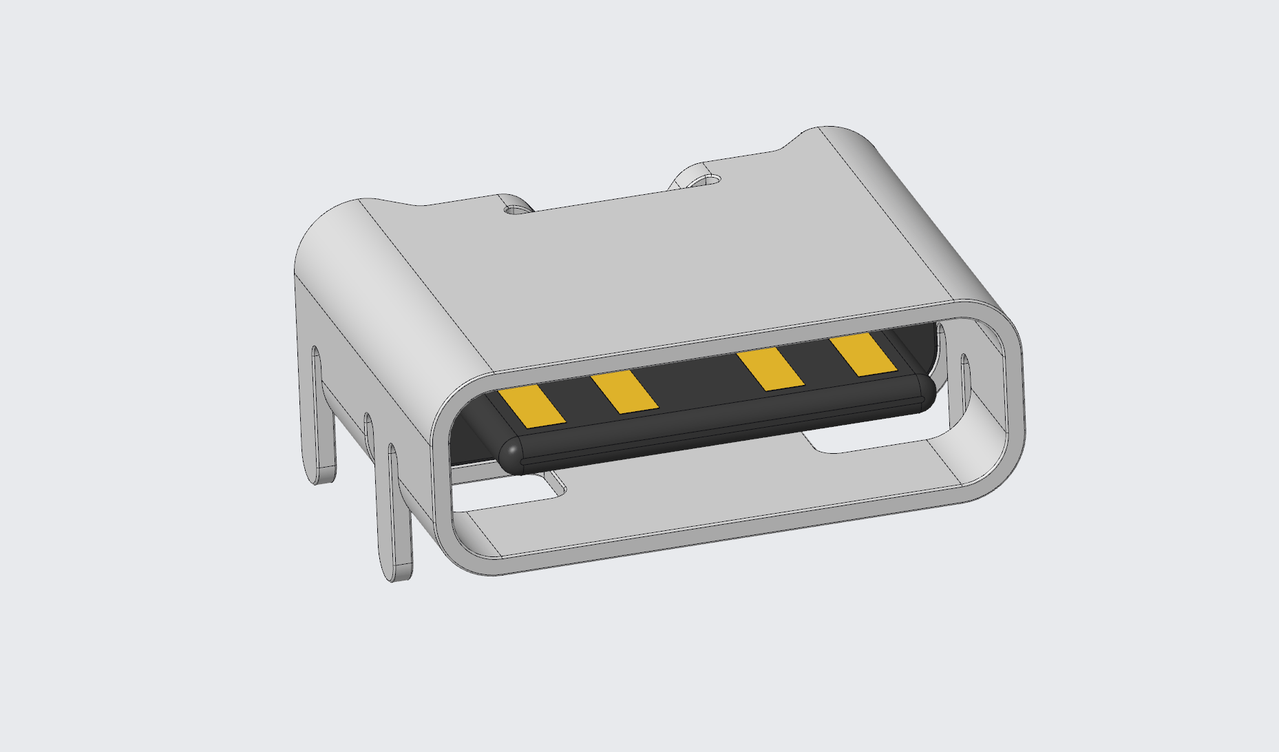 [臥貼]Type-C 6P母座-長(zhǎng)6.8mm-1