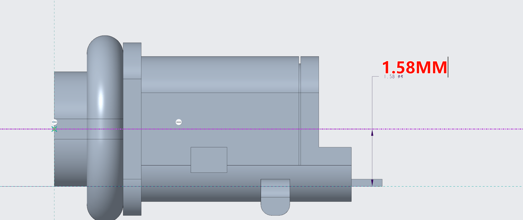 防水3.1TYPE-C連接器 母座6P 沉板二腳-2