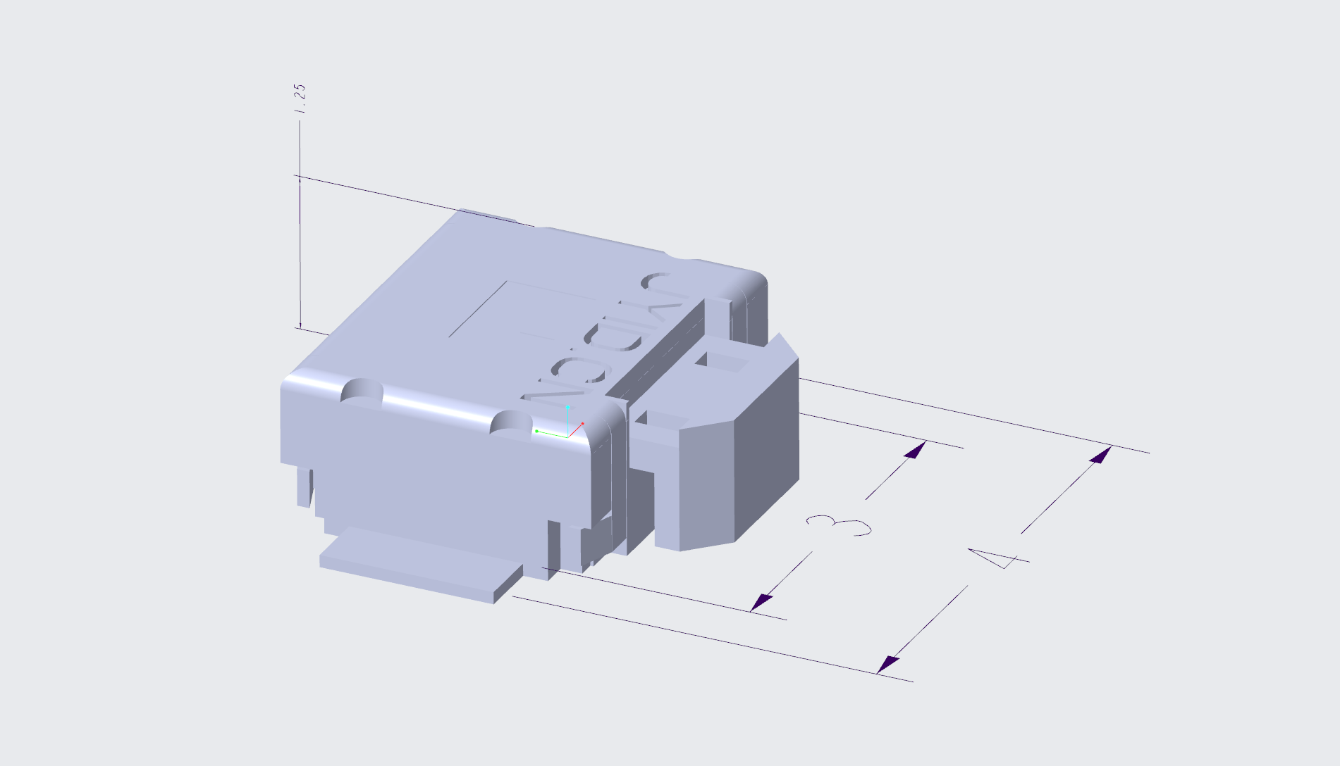 3.0x2.5側(cè)按貼片帶柱小小龜250gf-4