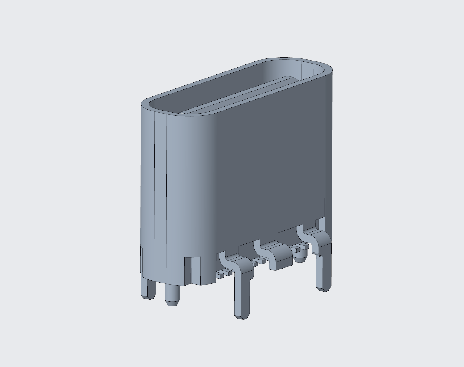 3.1TYPE-C連接器 母座24P直立式 SMT,H=6.5-3