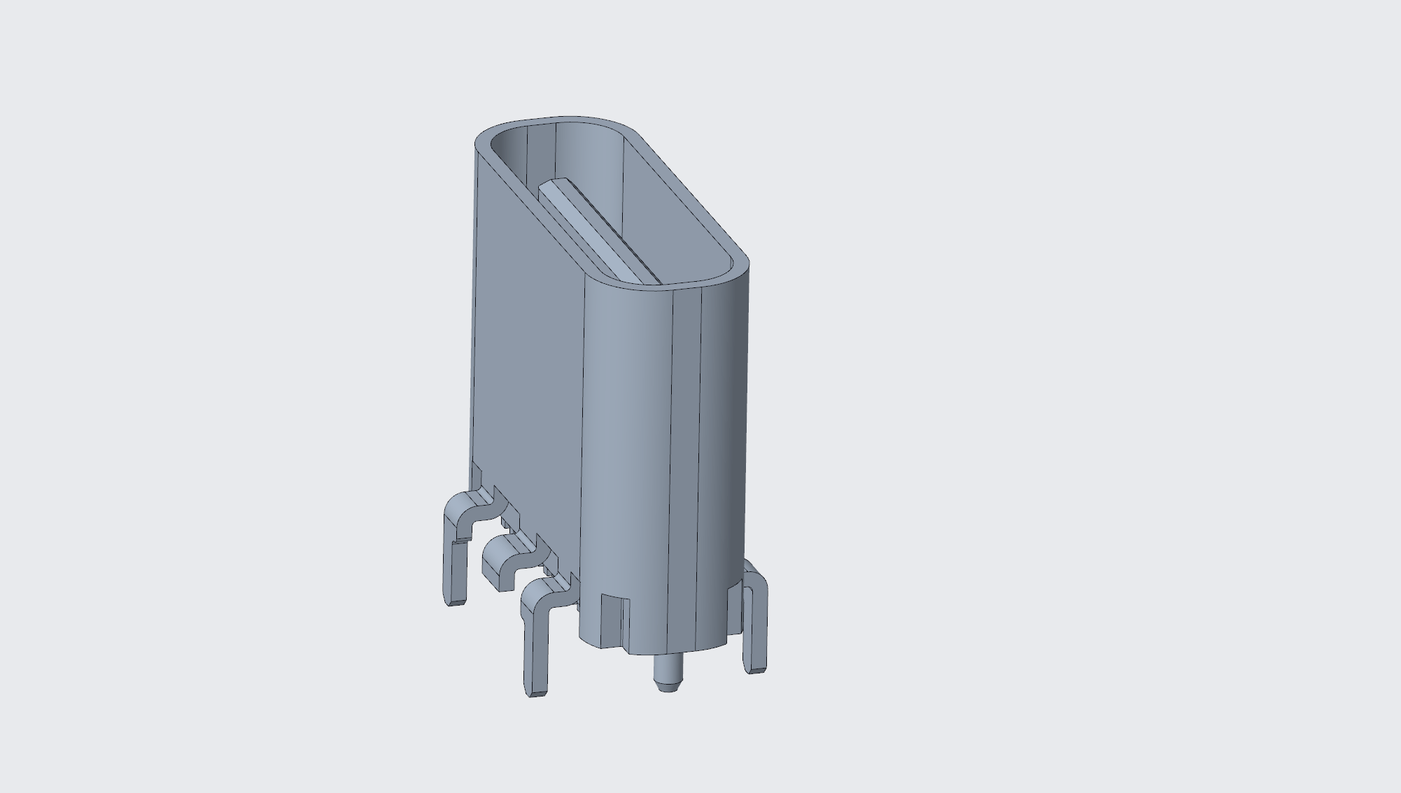 3.1TYPE-C連接器 母座24P直立式 SMT,H=7.4-1