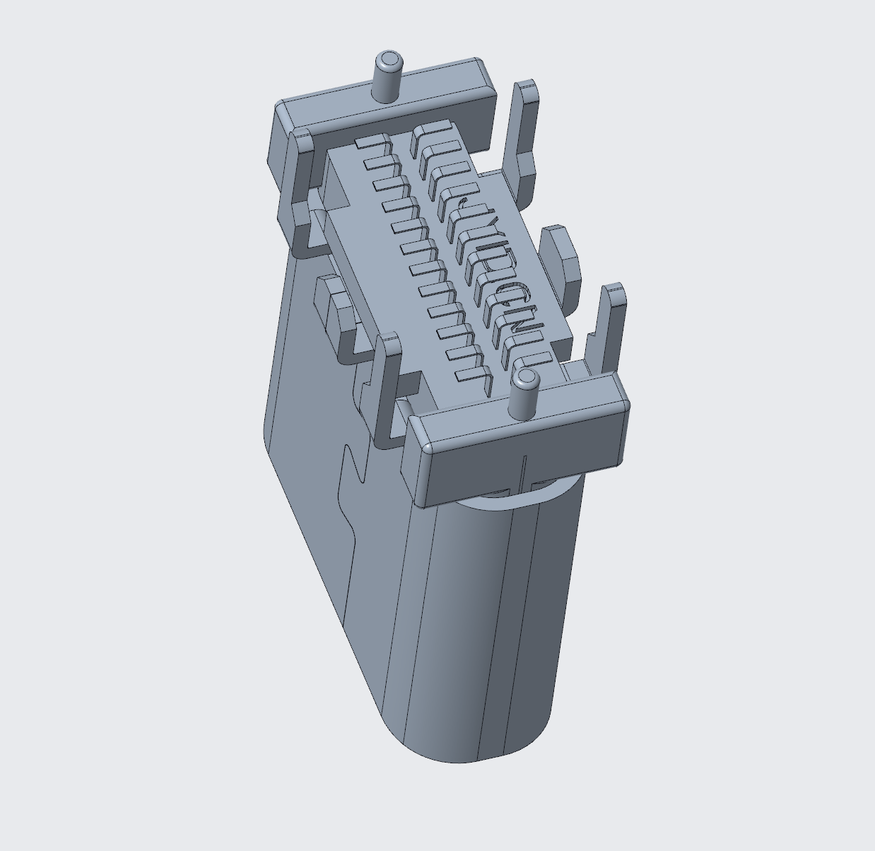 3.1TYPE-C連接器 母座24P直立式SMT,H=9.3-4