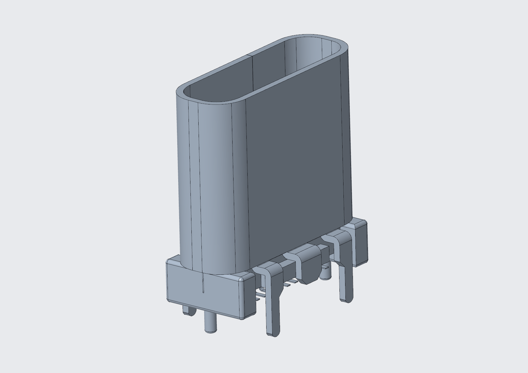 3.1TYPE-C連接器 母座24P直立式SMT,H=9.3-2