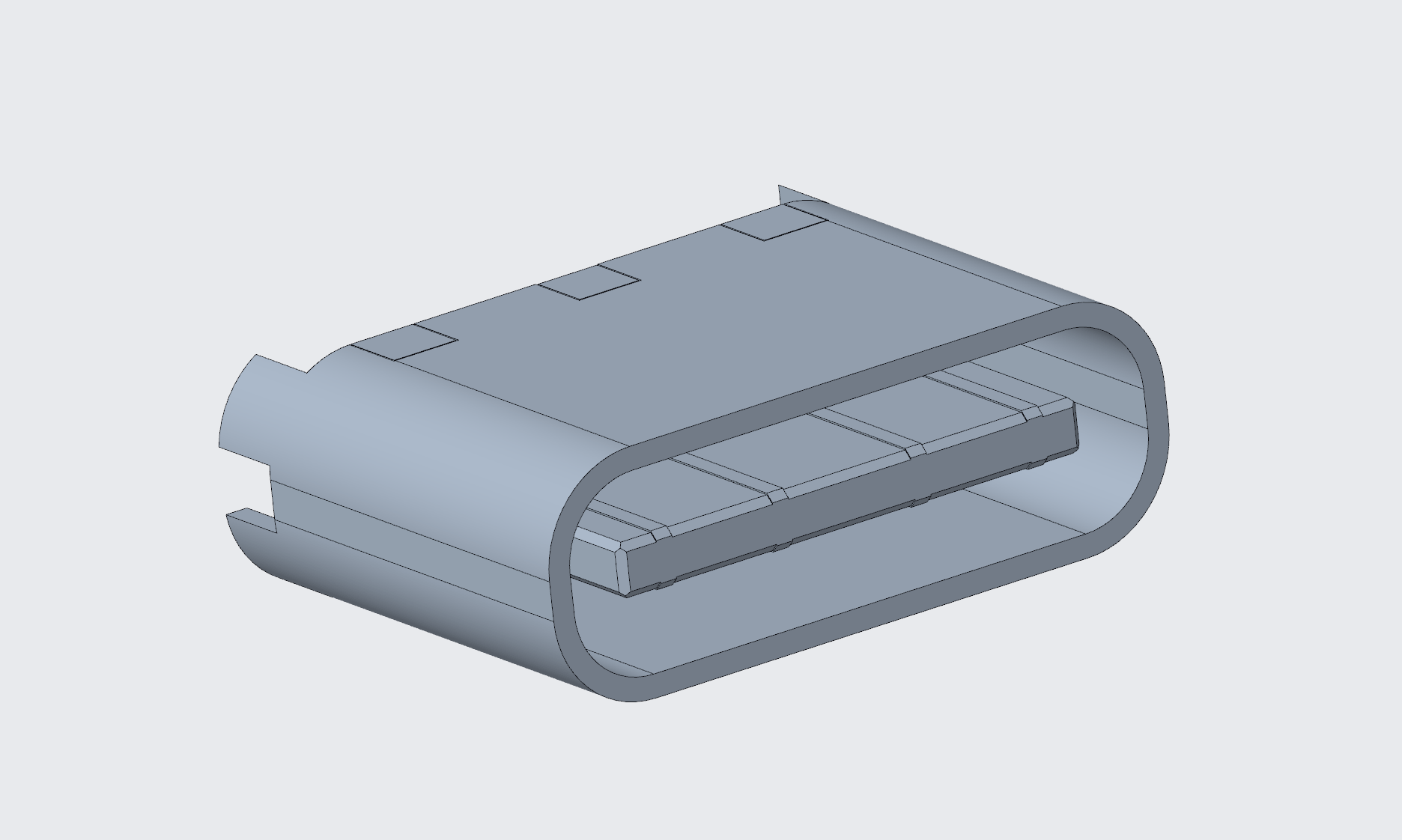 3.1TYPE-C連接器 母座24P夾板式-3