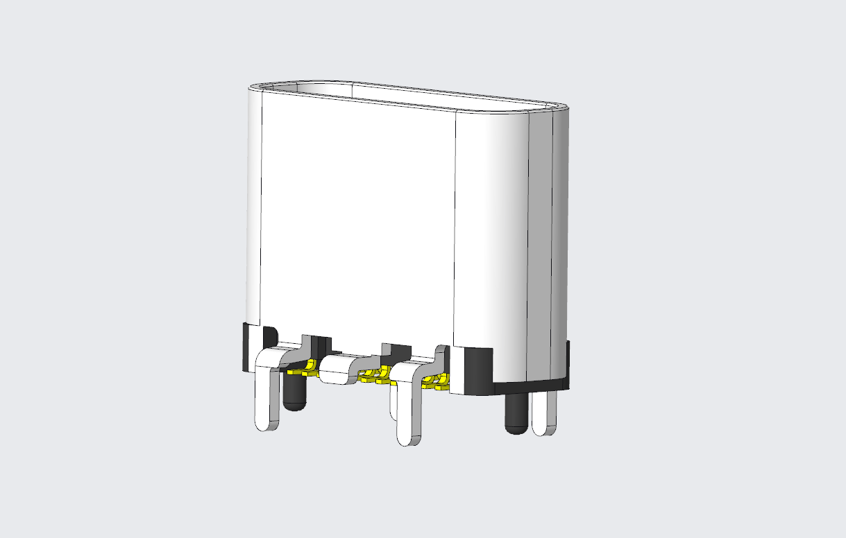 立貼直插\[立貼]Type-C 母24P-USB 3.1-H6.55-4