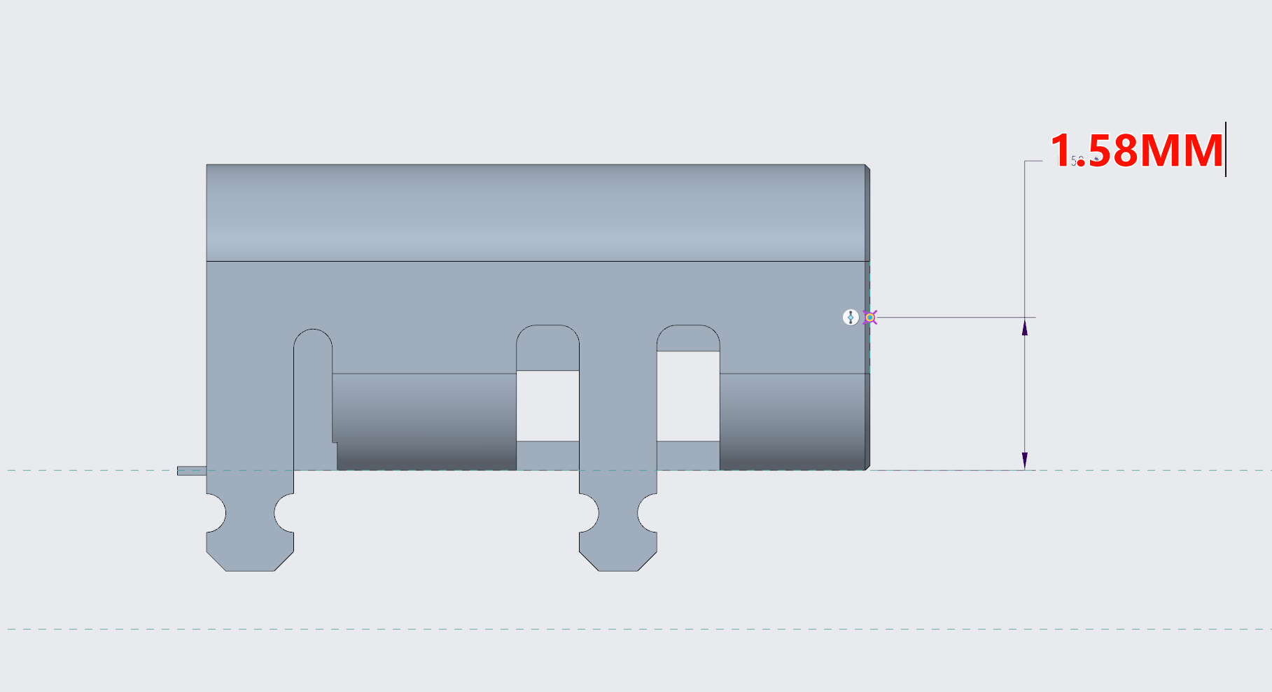 3.1TYPE-C連接器 母座6P 四腳插,板上型(無彈)-5