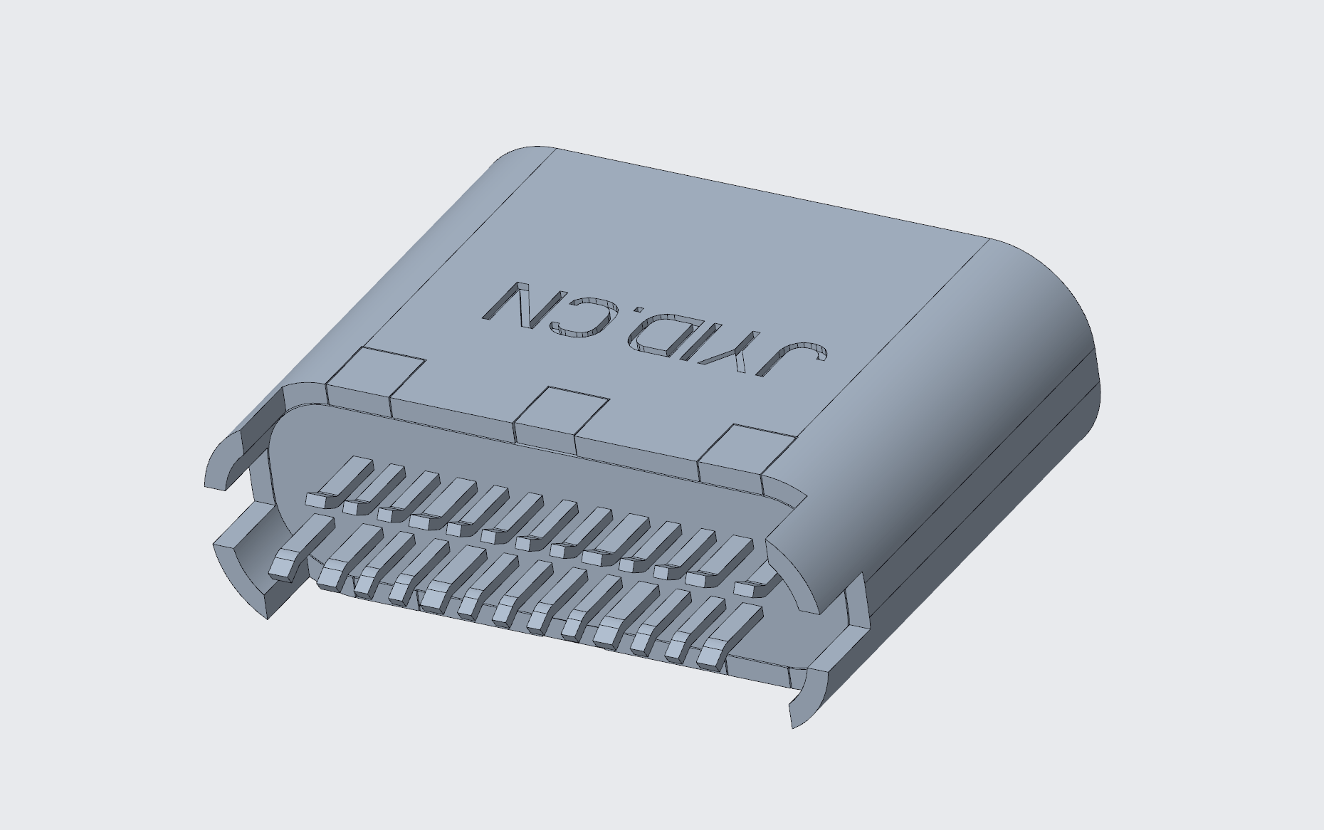 3.1TYPE-C連接器 母座24P夾板式-1