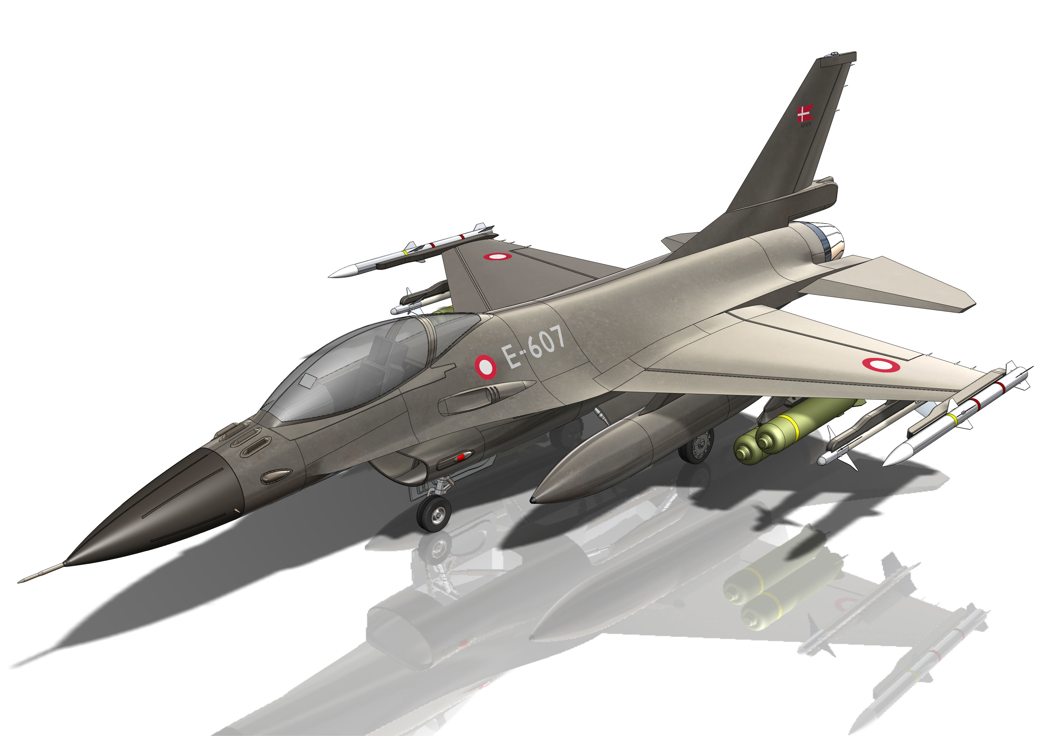 F-16戰(zhàn)斗機(jī)外觀文件-1