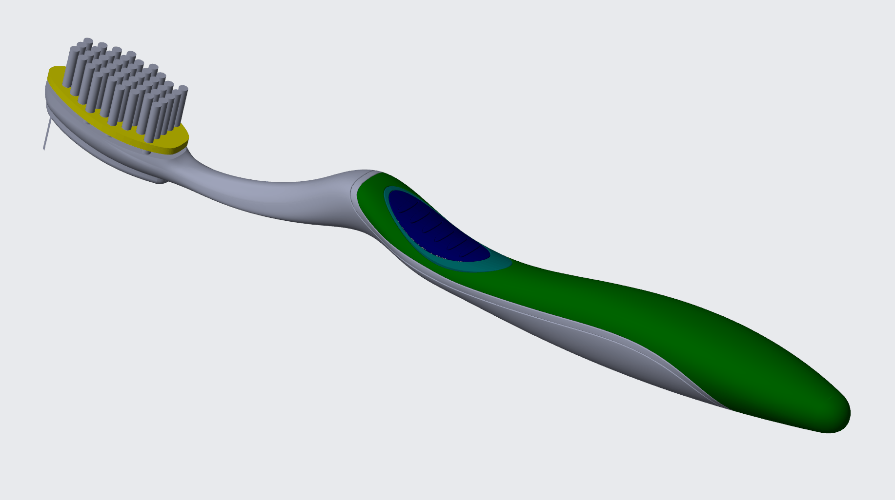 3D打印的牙刷設(shè)計(jì)模型-1