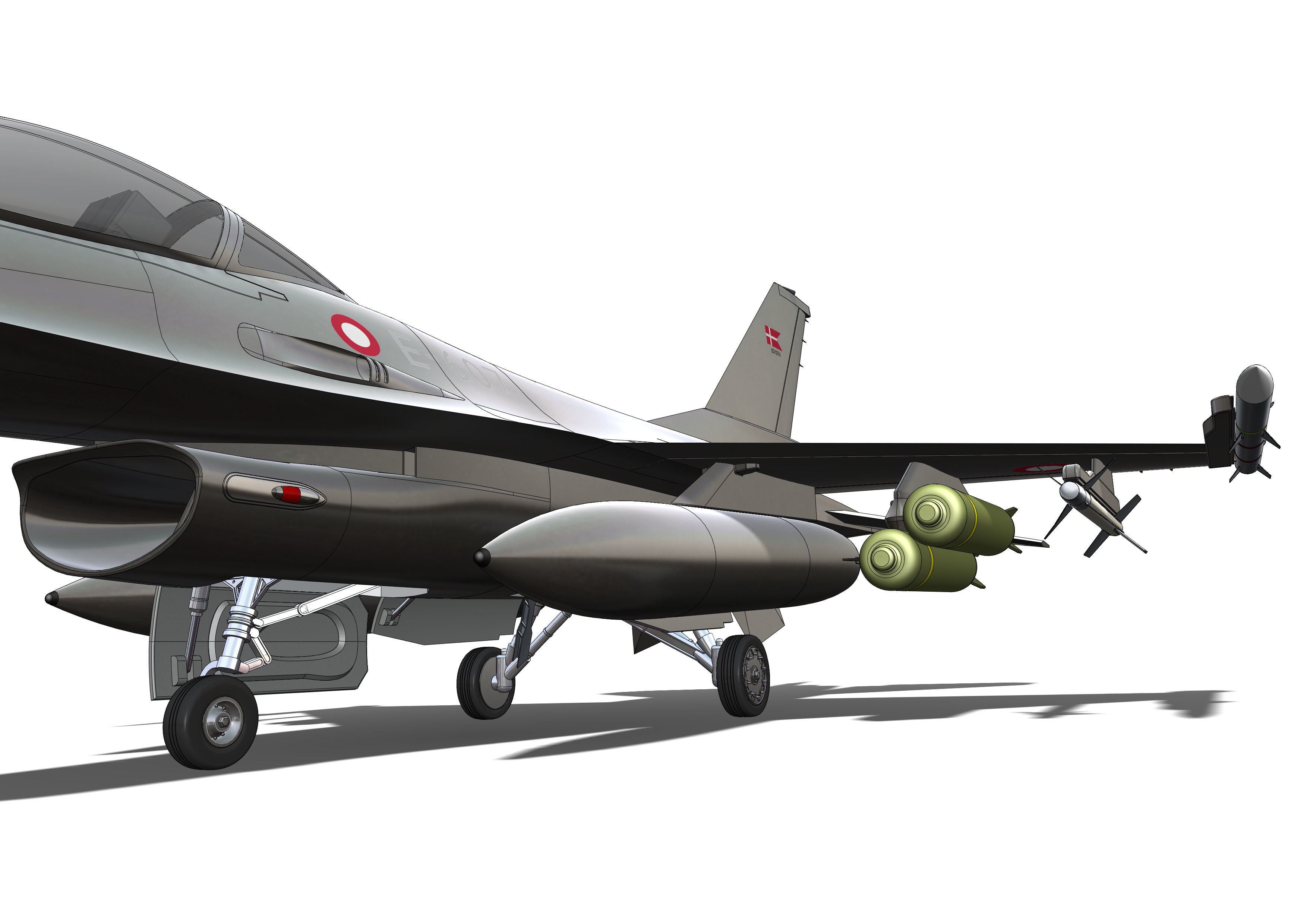 F-16戰(zhàn)斗機(jī)外觀文件-2