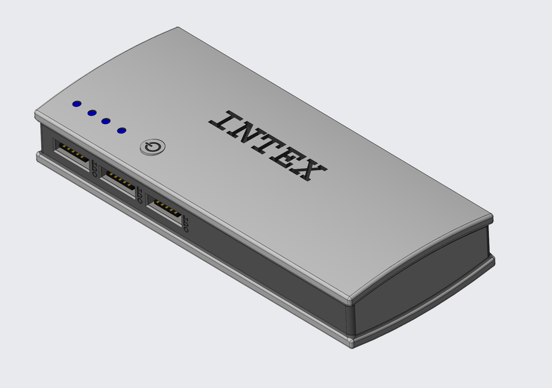 移動(dòng)電源充電寶外觀模型-2