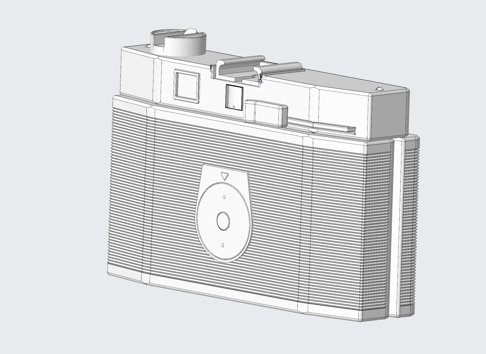 老式照相機外觀模型-3