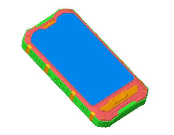 三防手機(jī)全結(jié)構(gòu)設(shè)計3D檔-3