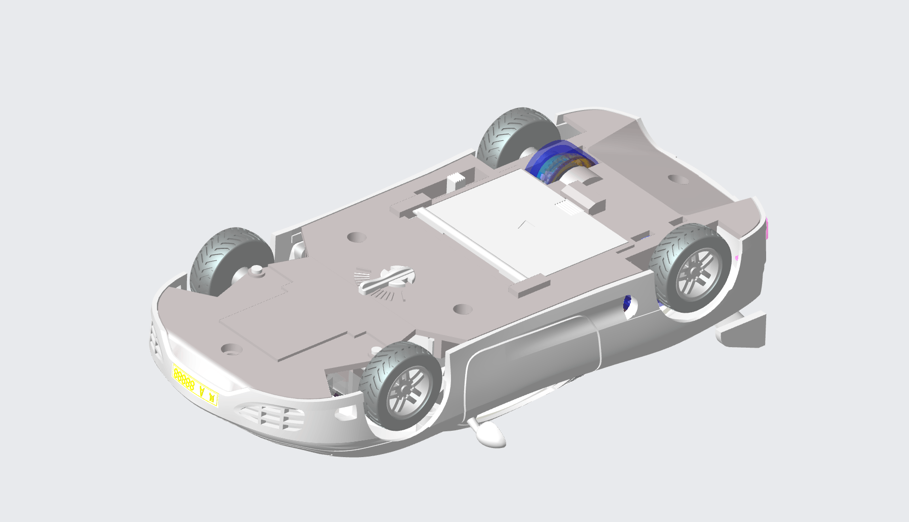 寶馬超跑BMW玩具模型結(jié)構(gòu)設(shè)計(jì)全參曲面模型-1